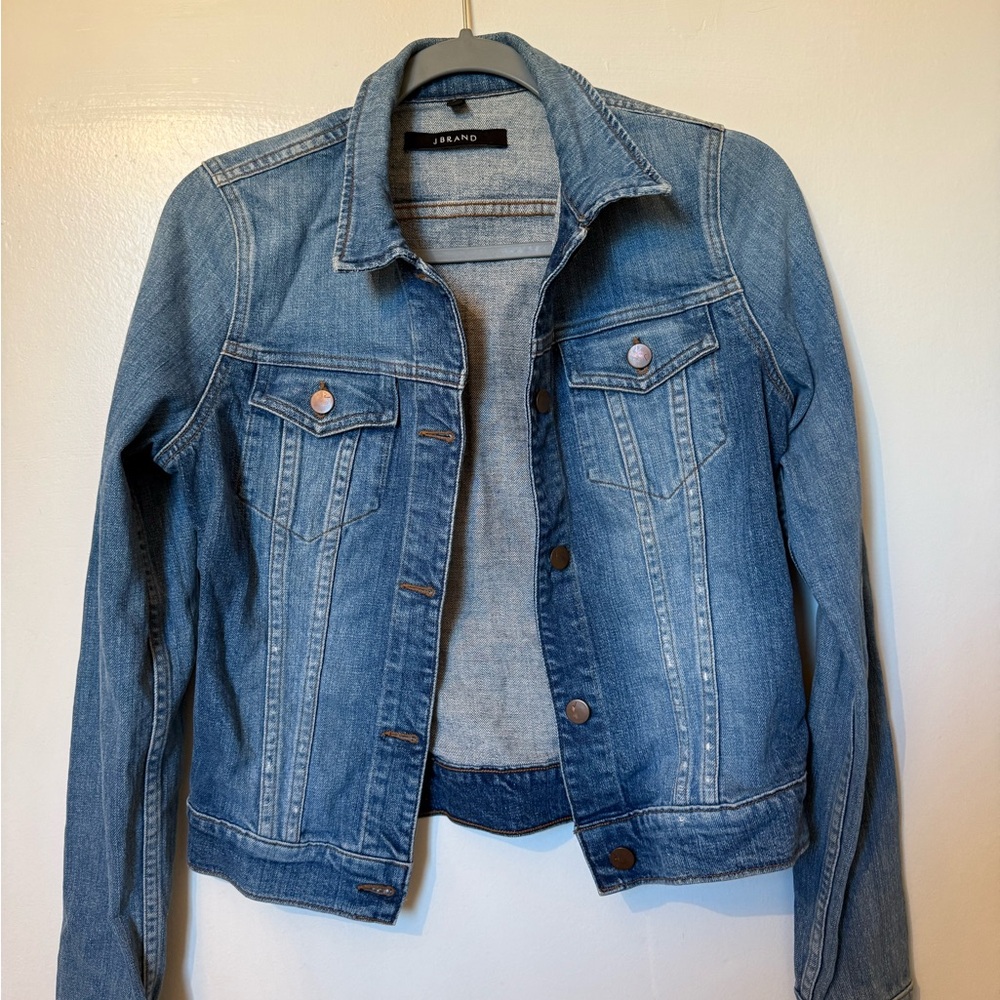 J Brand Women's Blue Denim Jacket